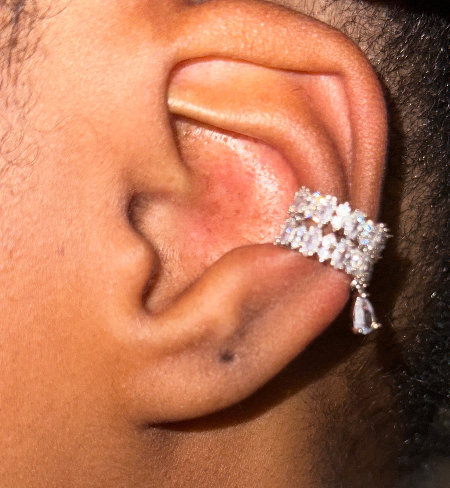 “Dancing ” ear cuff  (silver) PREORDER