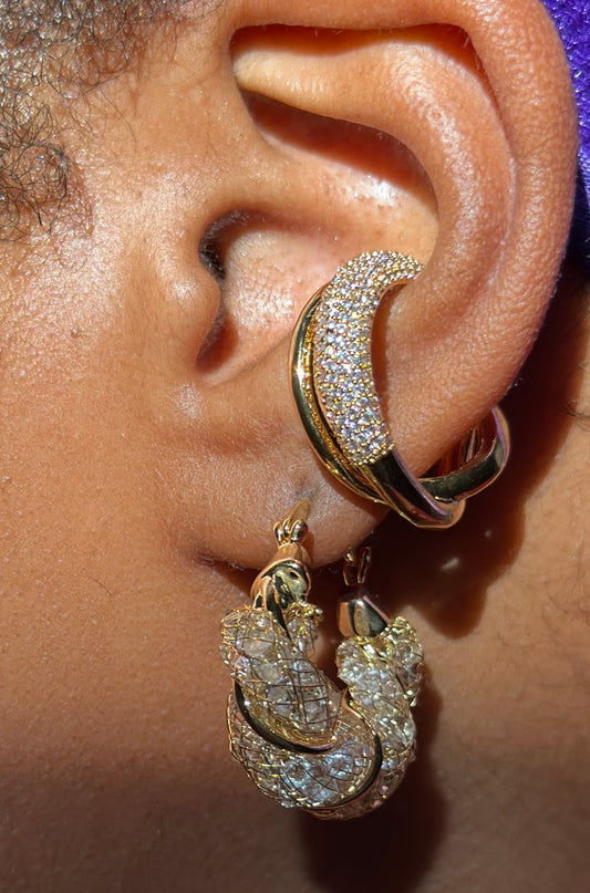 “Cuffem ” ear cuff  (gold) PREORDER