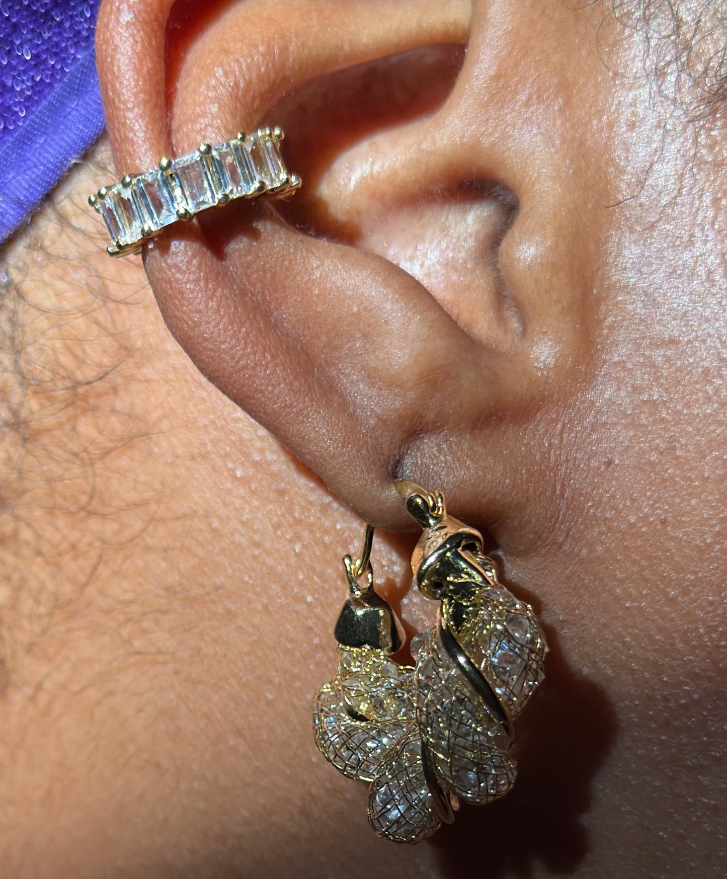 “Mixy” ear cuff  (gold) PREORDER